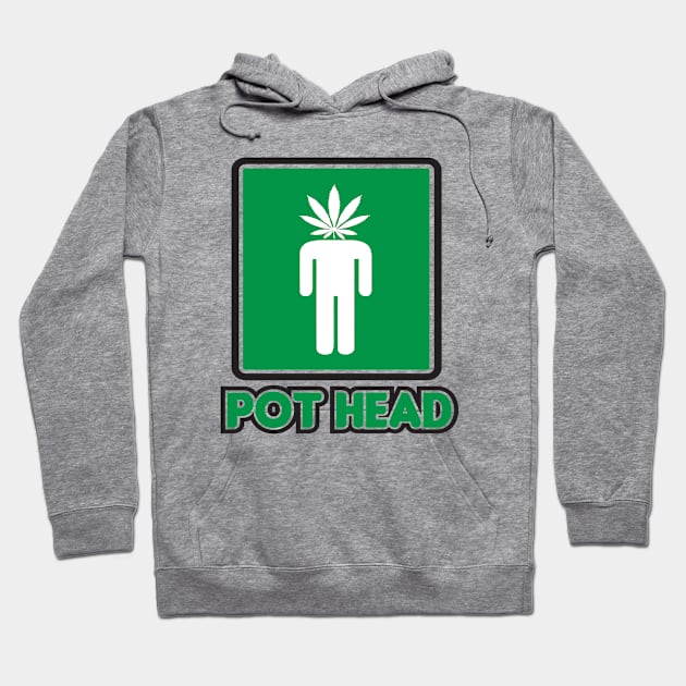 Pot Head Hoodie by Illustrious Graphics 